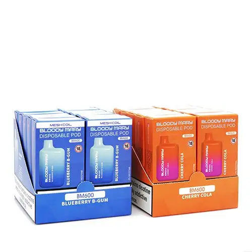 Group Bloody Mary Bm600 Disposable Vape Kit 10 Pack Multipack